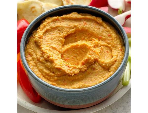 Roasted red pepper hummus food facts