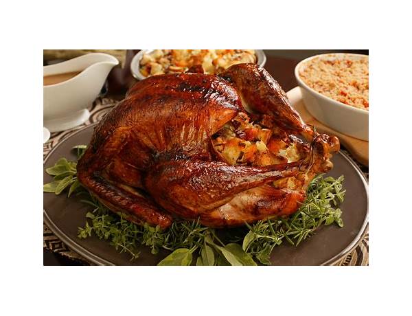Roasted turkey & vegetables food facts