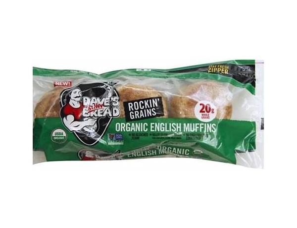 Rockin grains organic english muffins food facts