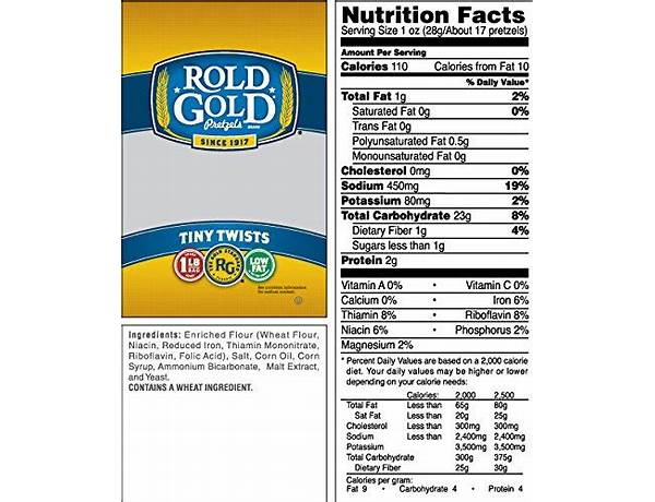 Rold gold food facts