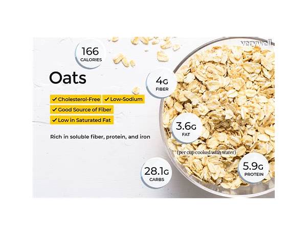 Rolled oats food facts