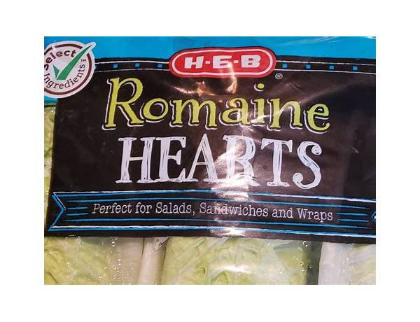Romaine hearts food facts