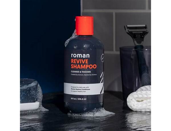 Roman revive shampoo food facts