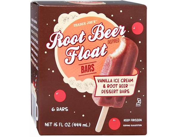 Root beer float bars food facts