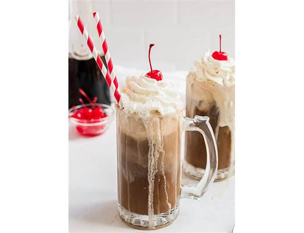 Root beer float ingredients