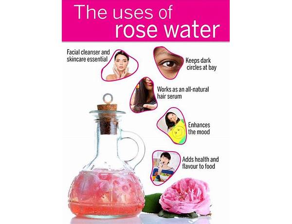 Rose water food facts