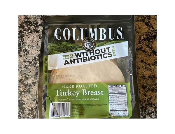 Rosemary herb turkey breast nutrition facts