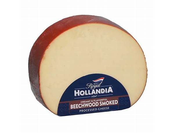 Royal hollandia beechwood smoked processed cheese food facts