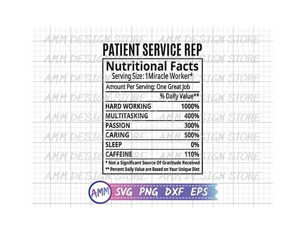 Rrep nutrition facts