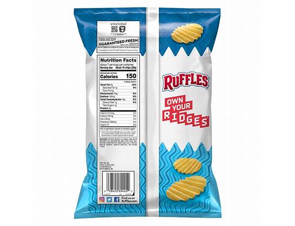 Ruffles original food facts