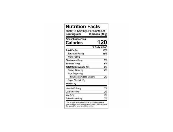 Russell stoven assorted nutrition facts
