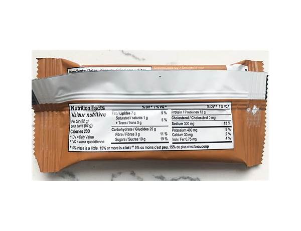 Rxbar food facts