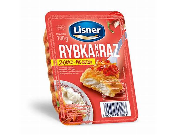 Rybka na raz w sosie słodko pikantnym food facts