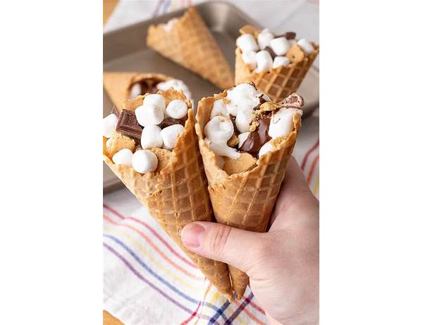 S'mores waffle cones food facts