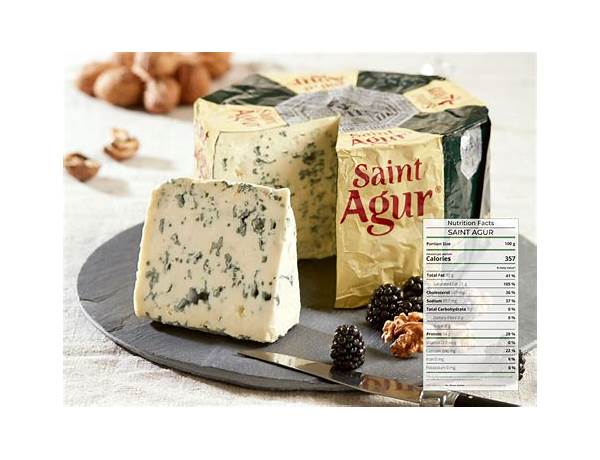 Saint agur crème food facts