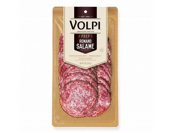 Salami romano ingredients