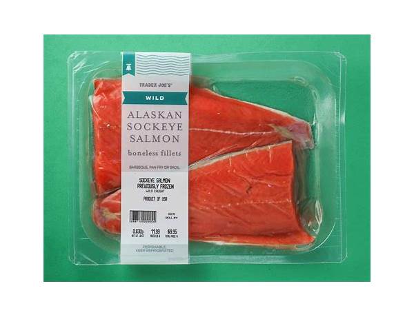 Salmon, wild alaskan sockeye ingredients