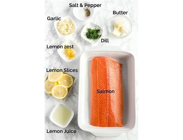 Salmon ingredients