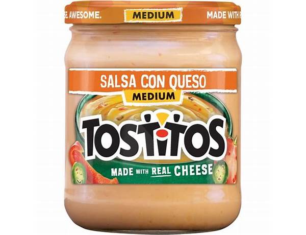 Salsa con queso cheese dip nutrition facts