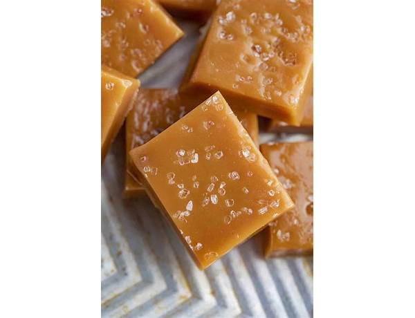Salted caramel food facts