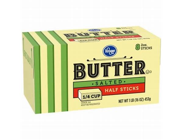 Salted grade aa butter food facts