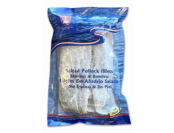 Salted pollock food facts