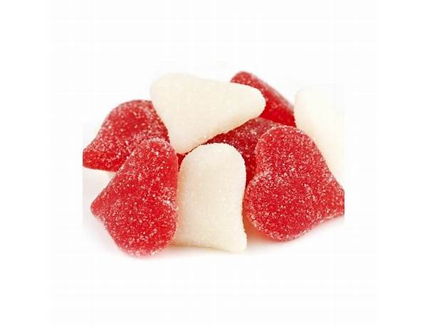 Sanded gummi hearts food facts