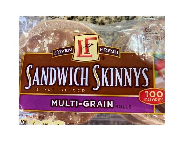 Sandwich skinnys food facts
