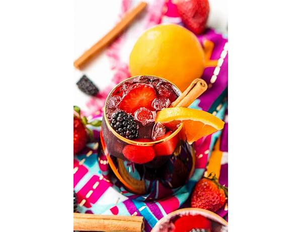 Sangria mix food facts