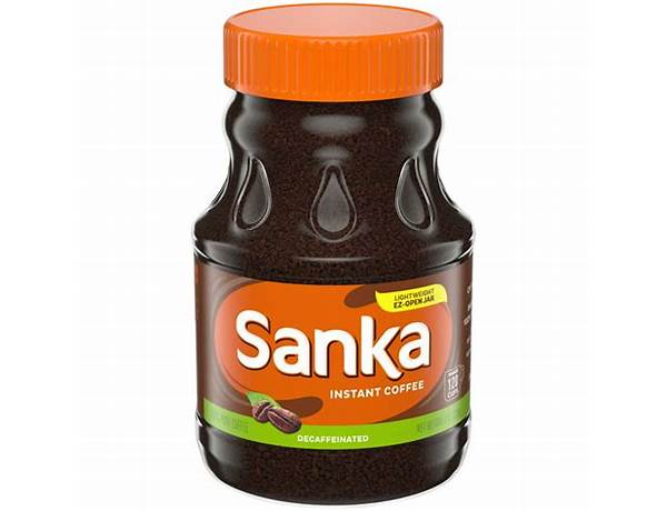 Sanka instant coffee food facts