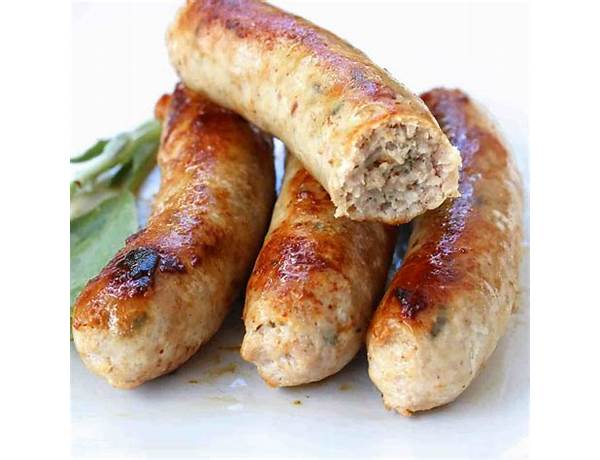 Sausage & cheddar cheese food facts