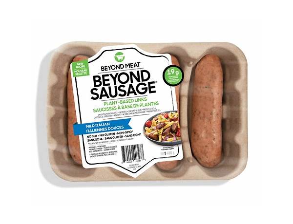 Sausage plant based ingredients