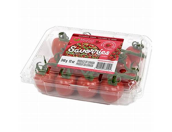 Savorries strawberry tomatoes 1.65 lb (748 g) food facts