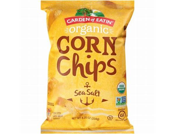 Sea salt corn snack food facts