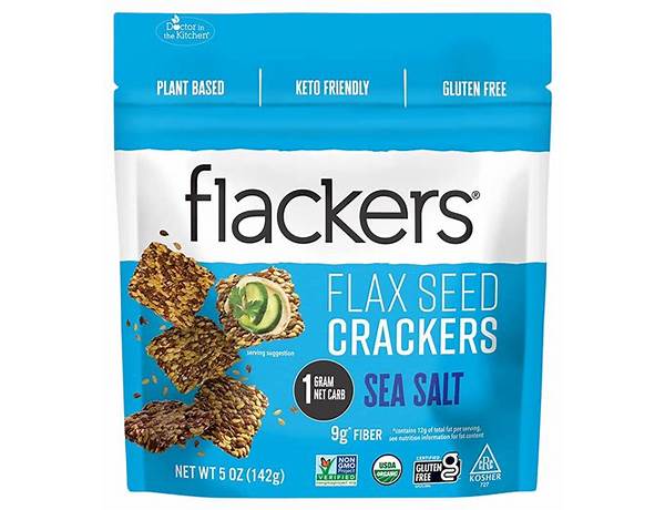 Sea salt flackers ingredients