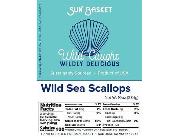 Sea scallops food facts