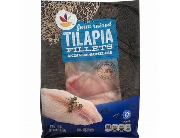 Seafood boneless tilapia fillet food facts