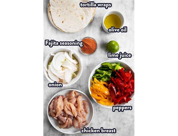 Season be fajitas ingredients