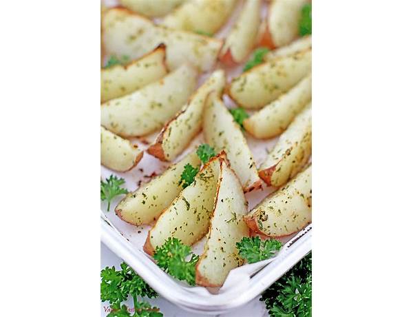 Seasoned red potato wedges & onions food facts