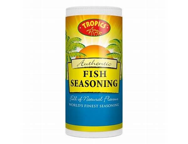 Seasoning for fish food facts