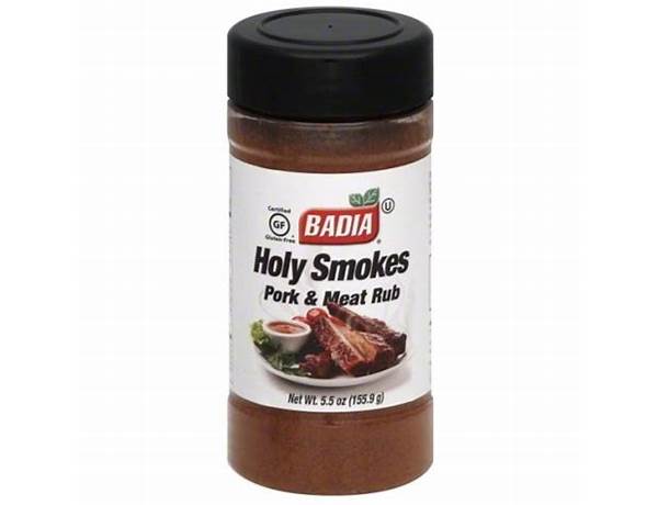 Seasoning holy smks pork and meat food facts