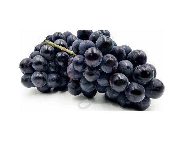 Seedless kyoho grapes nutrition facts