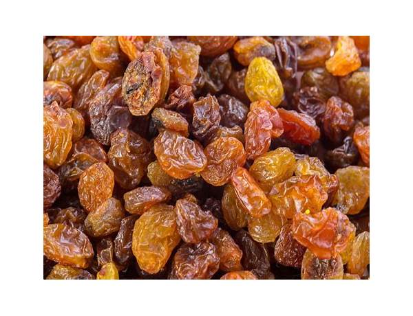 Seedless raisins food facts