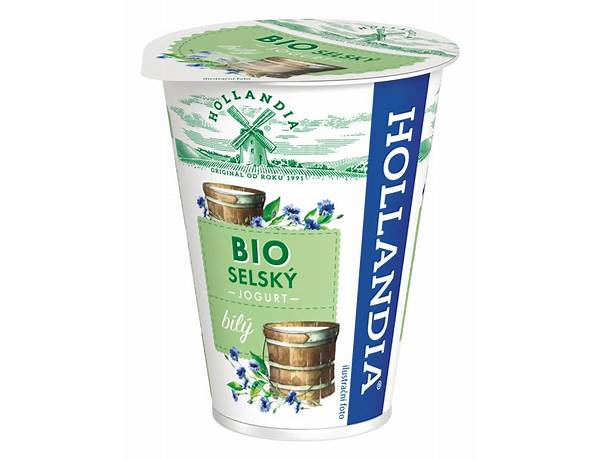 Selský jogurt nutrition facts