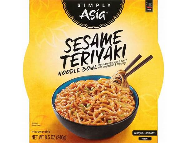 Sesame Teriyaki Noodle Bowl, musical term