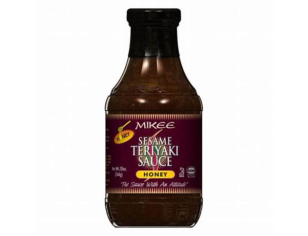 Sesame teriyaki sauce, original food facts