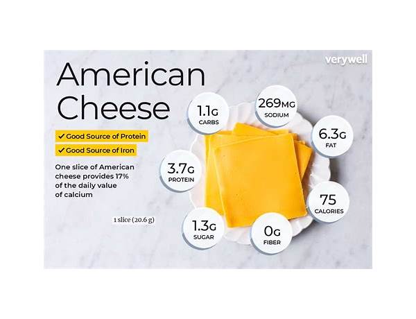 Sharp american cheese food facts