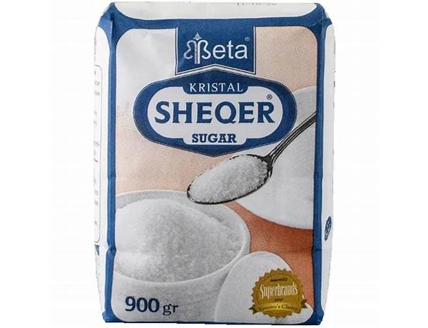 Sheqer 5 ingredients