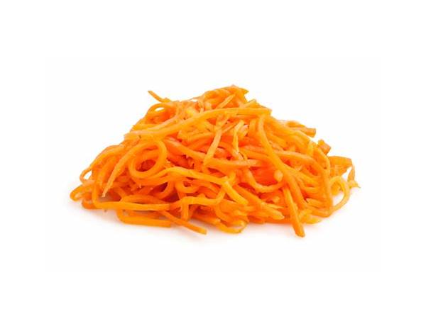 Shredded carrots ingredients