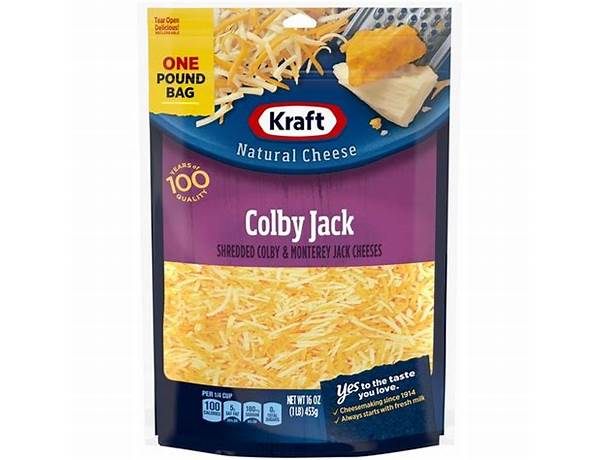Shredded colby-jack natural cheese ingredients